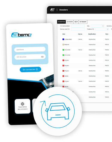 Application mobile gestion de casse automobile